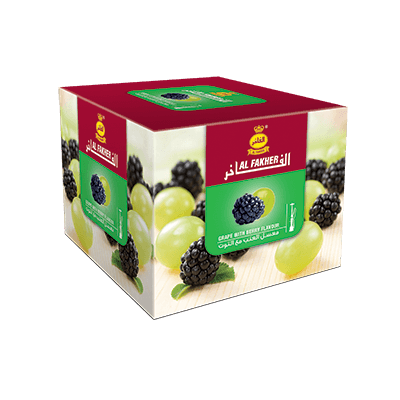 Al Fakher Shisha Tobacco Grape with Berry