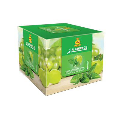 Al Fakher Shisha Tobacco Grape with Mint