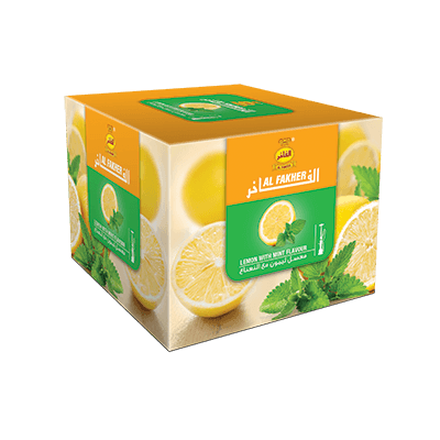 Al Fakher Shisha Tobacco Lemon with Mint