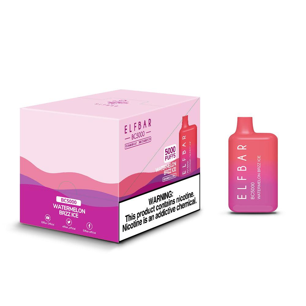 Elf Bar BC5000 5000 Puffs Disposable Vape - 10-Pack