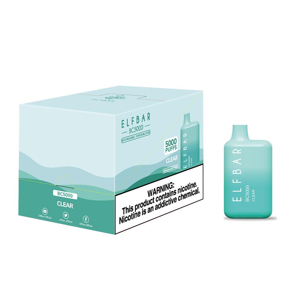 Elf Bar BC5000 5000 Puffs Disposable Vape - 10-Pack