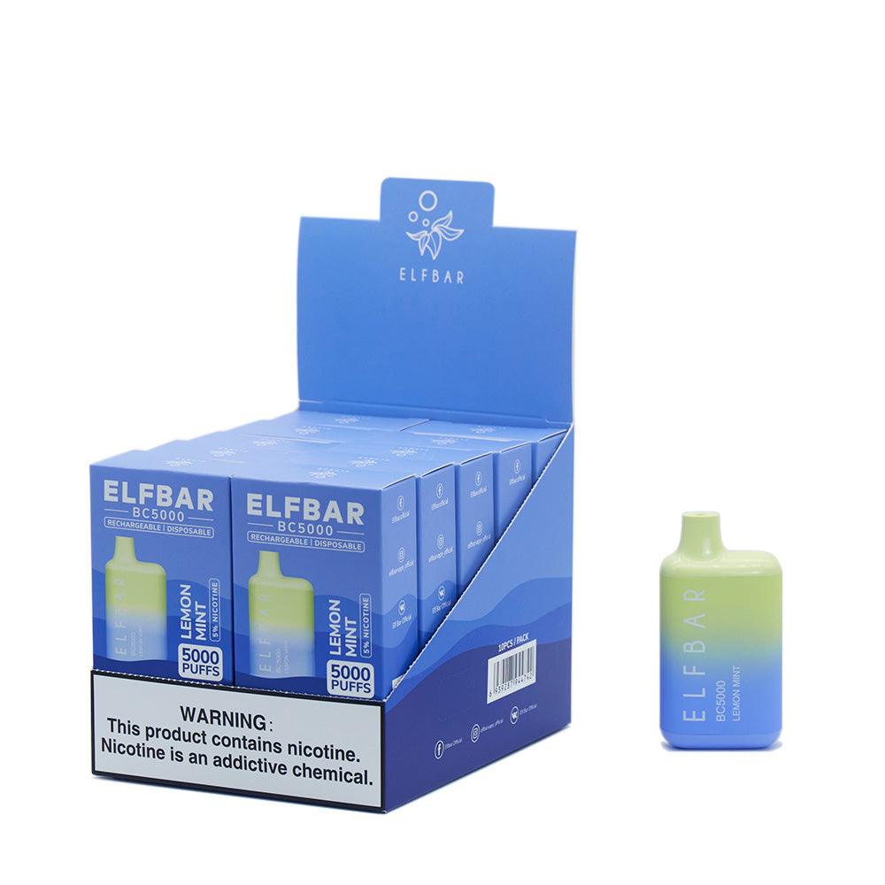 Elf Bar BC5000 5000 Puffs Disposable Vape - 10-Pack