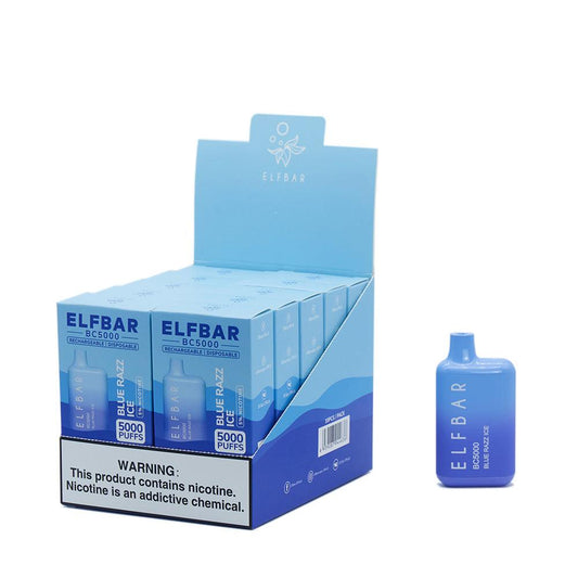 Elf Bar BC5000 5000 Puffs Disposable Vape - 10-Pack