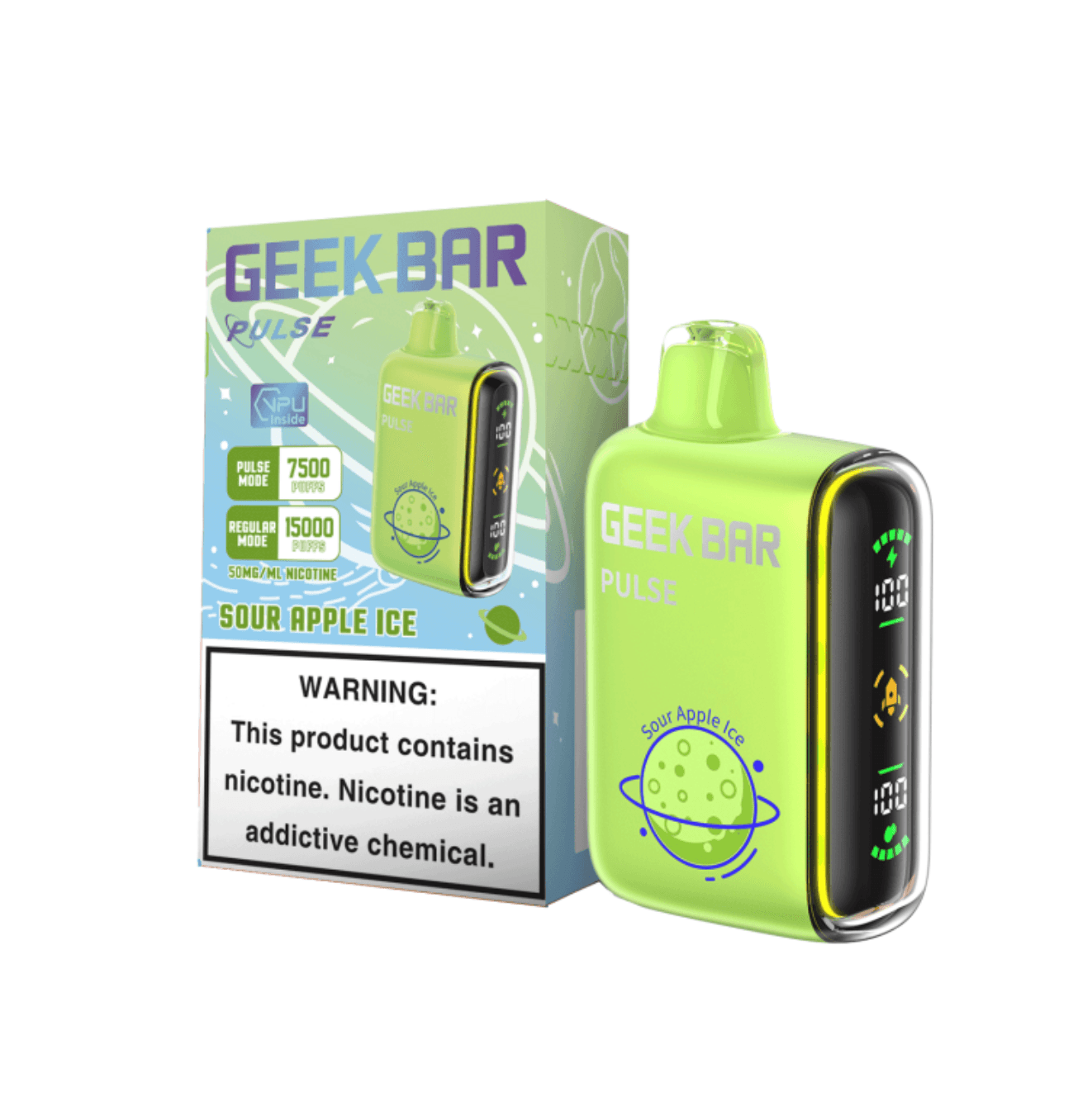 Geek Bar Pulse 15,000 PUFFS - Disposable Vape, 16mL Capacity