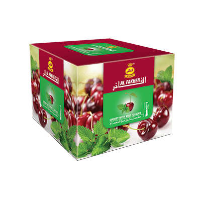 Al Fakher Shisha Tobacco Cherry with Mint