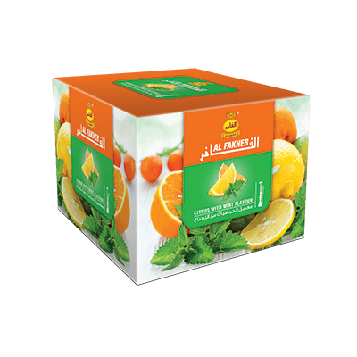 Al Fakher Shisha Tobacco Citrus With Mint - Fresh and Flavorful
