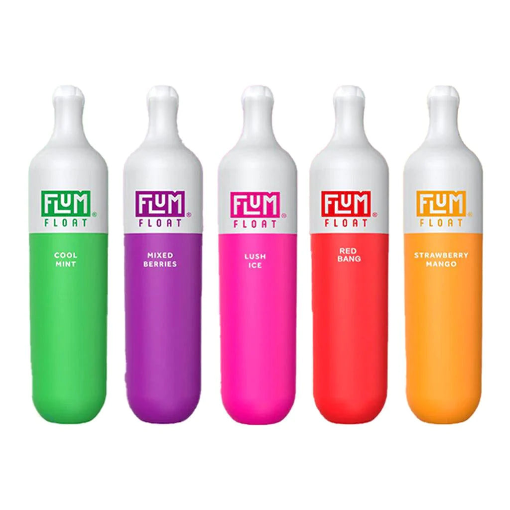 Flum Float Disposable Vape Device - 3000 Puffs, 8mL E-Liquid Capacity, 50mg Nicotine Concentration