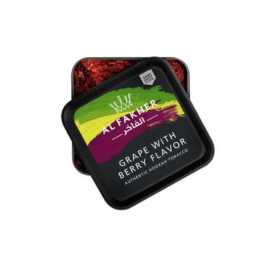 Al Fakher Shisha Tobacco Grape with Berry