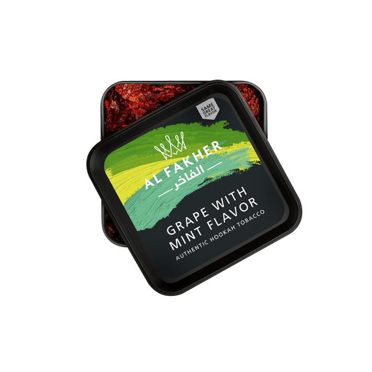 Al Fakher Shisha Tobacco Grape with Mint