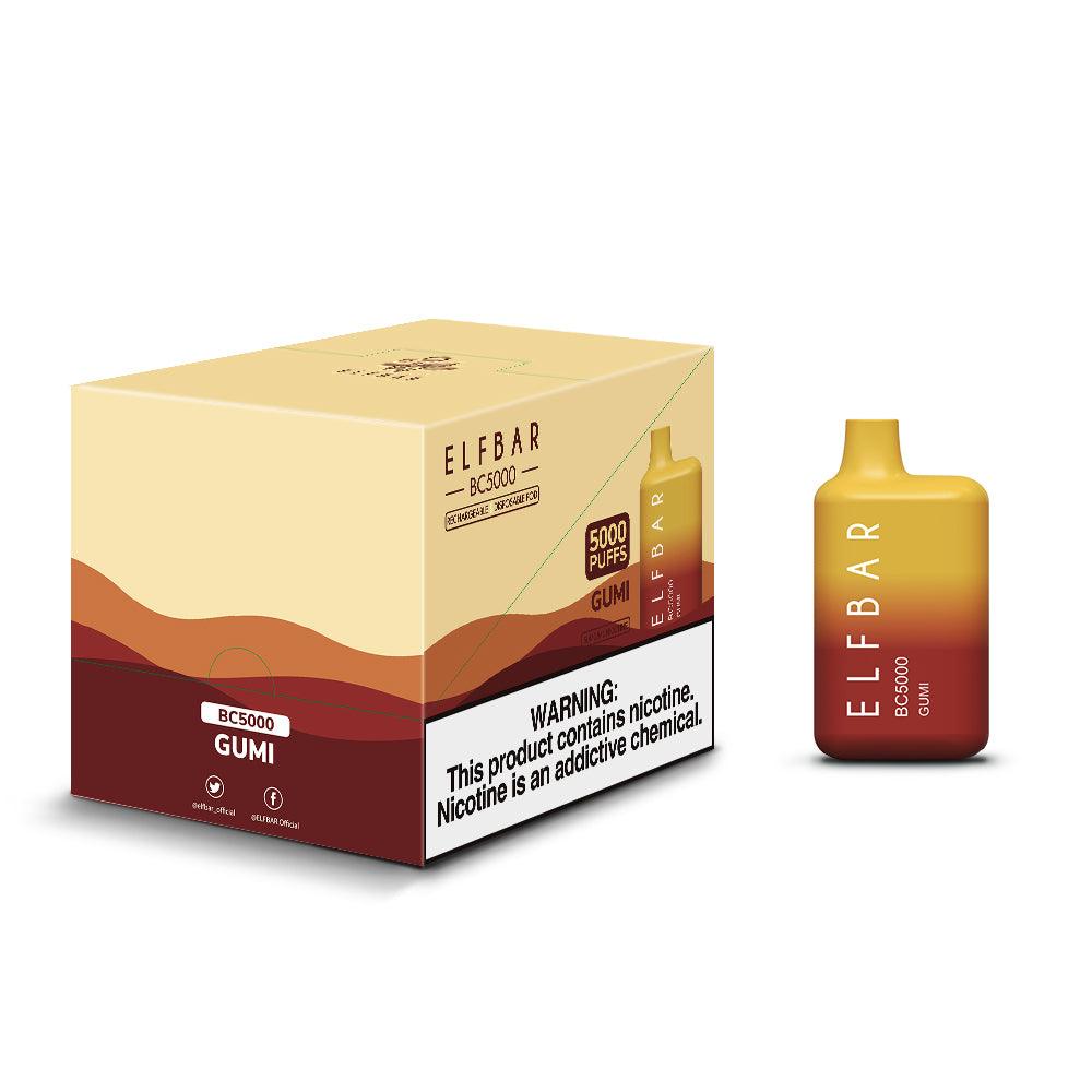 Elf Bar BC5000 5000 Puffs Disposable Vape - 10-Pack