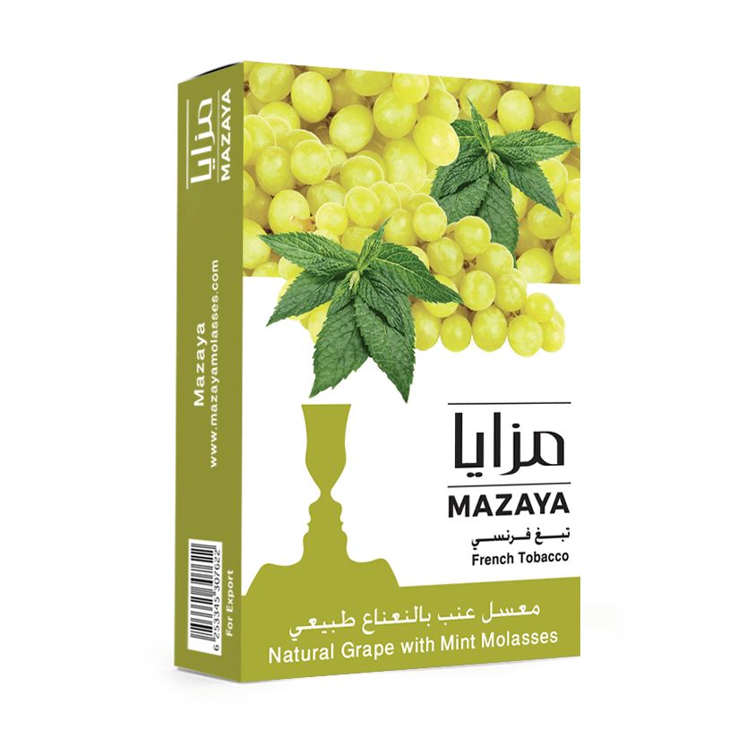 Mazaya Shisha Tobacco Grape with Mint