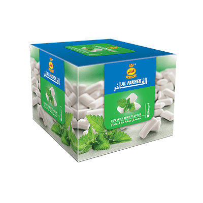 Al Fakher Shisha Tobacco Gum with Mint
