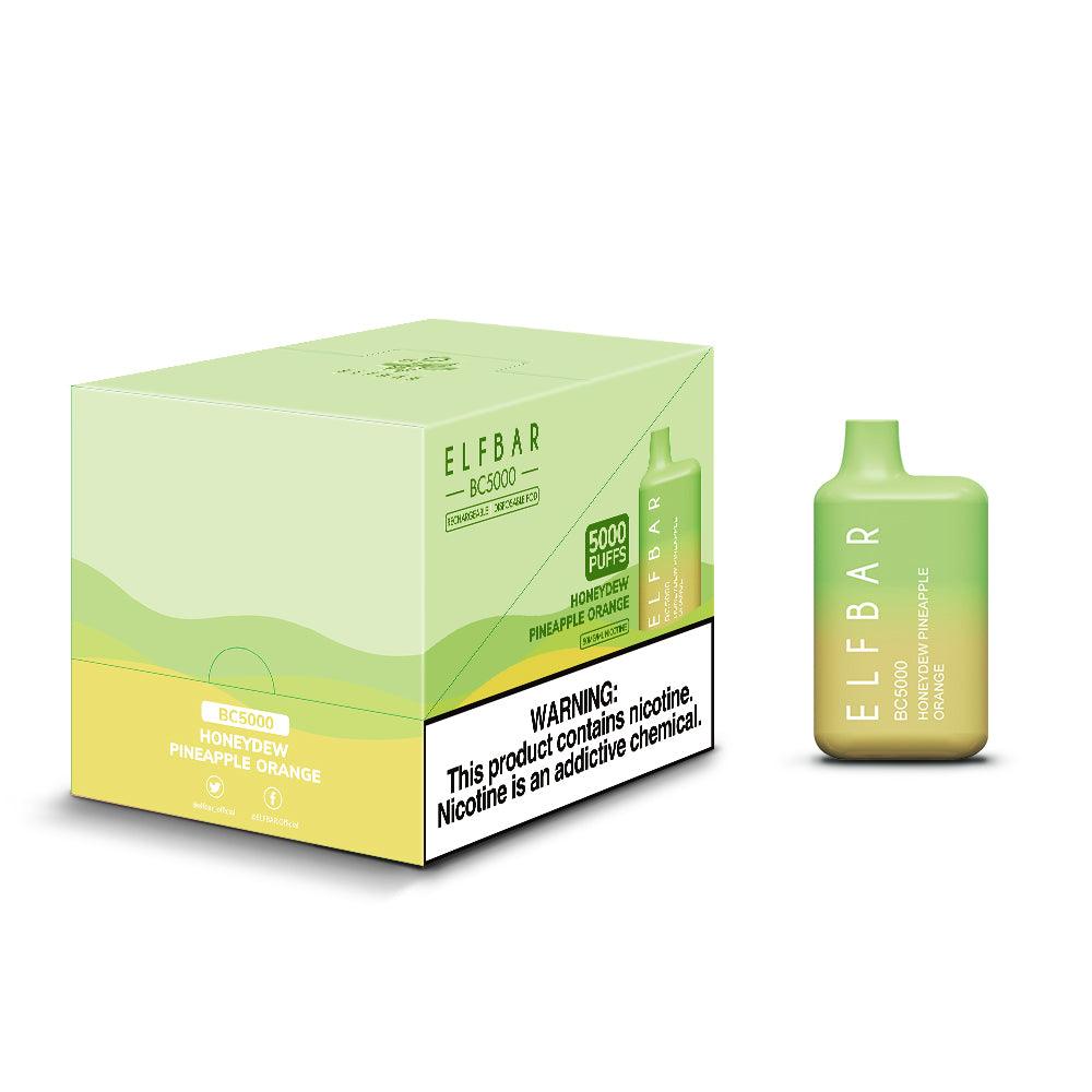 Elf Bar BC5000 5000 Puffs Disposable Vape - 10-Pack