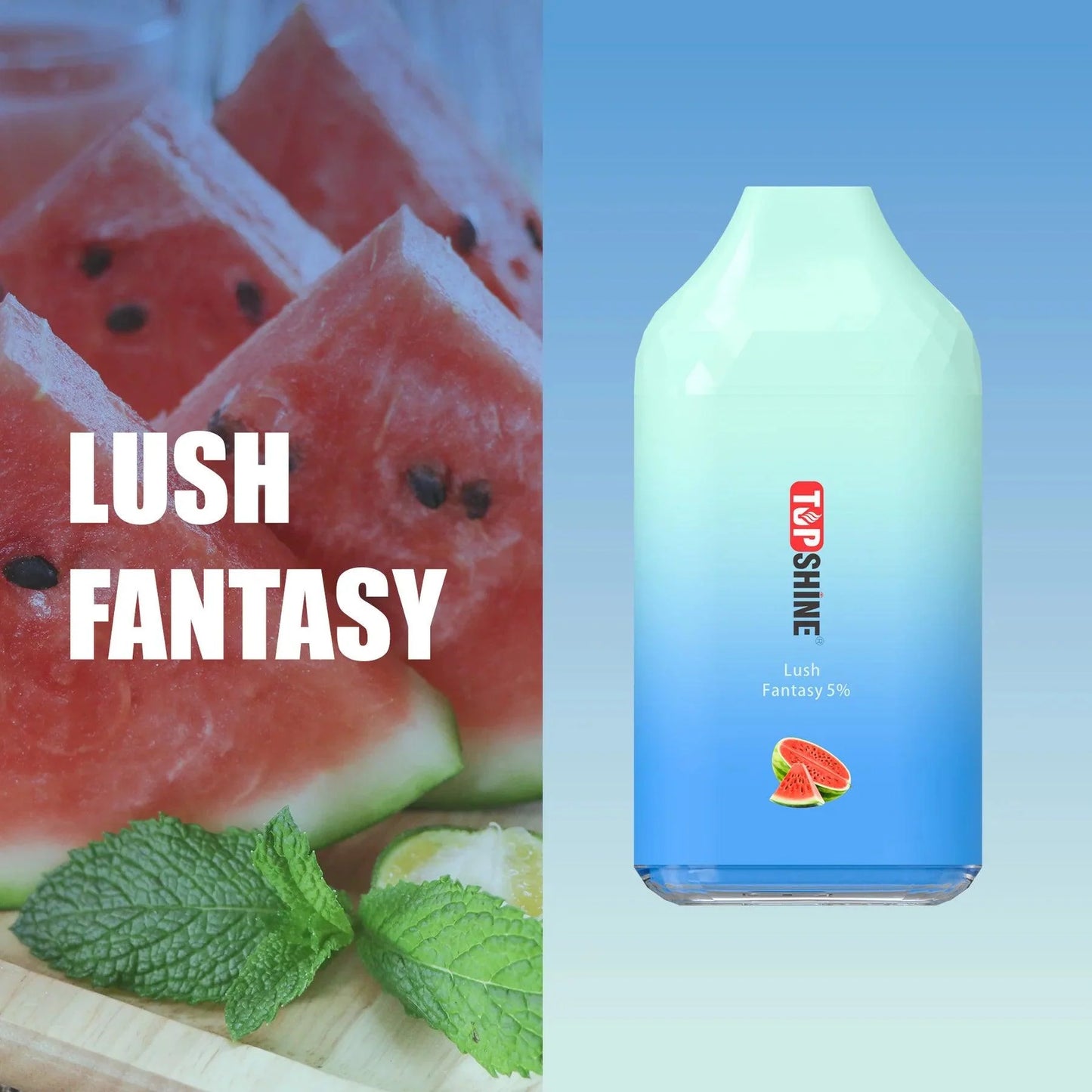 Top Shine Seraph Ultra 6500 Disposable Vape - 6500 Puffs, 14mL Capacity