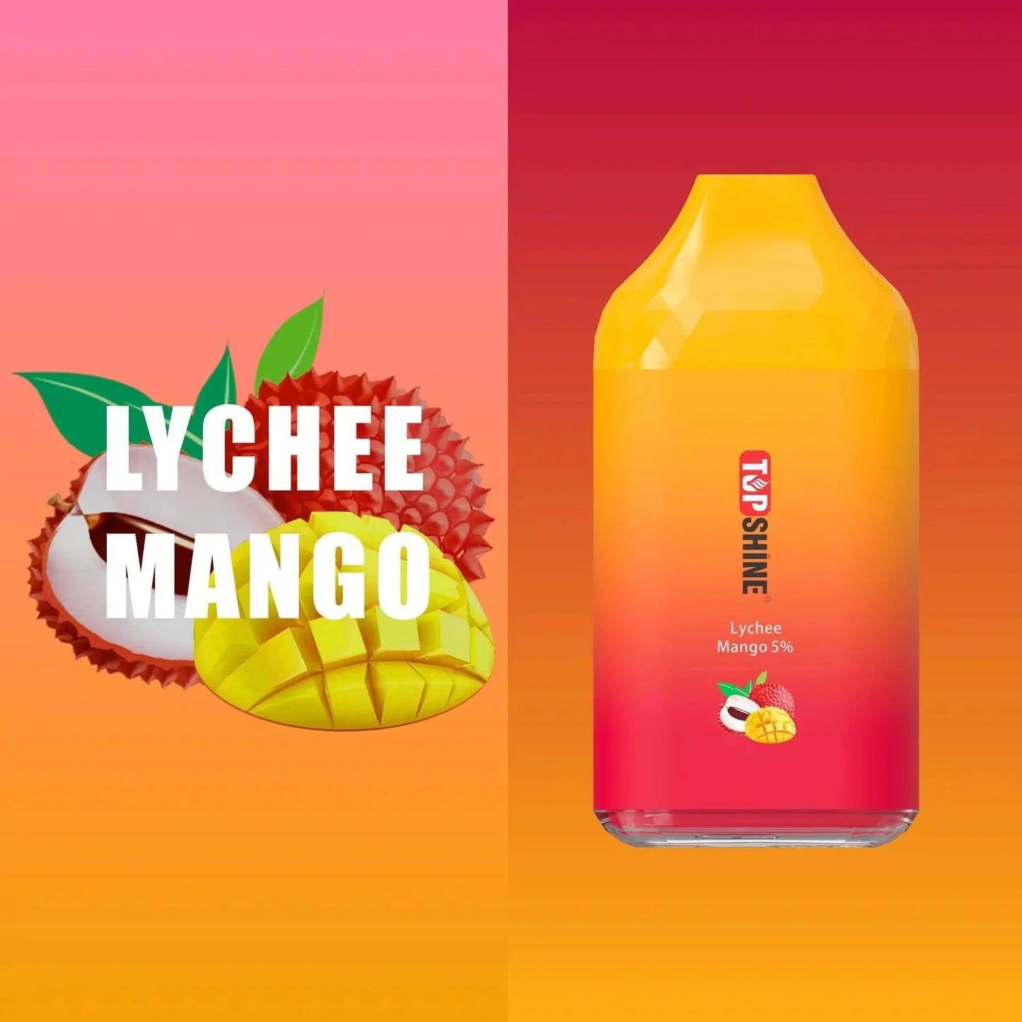 Top Shine Seraph Ultra 6500 Disposable Vape - 6500 Puffs, 14mL Capacity