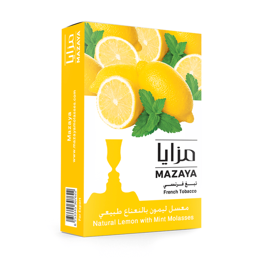 Mazaya Shisha Tobacco Lemon with Mint