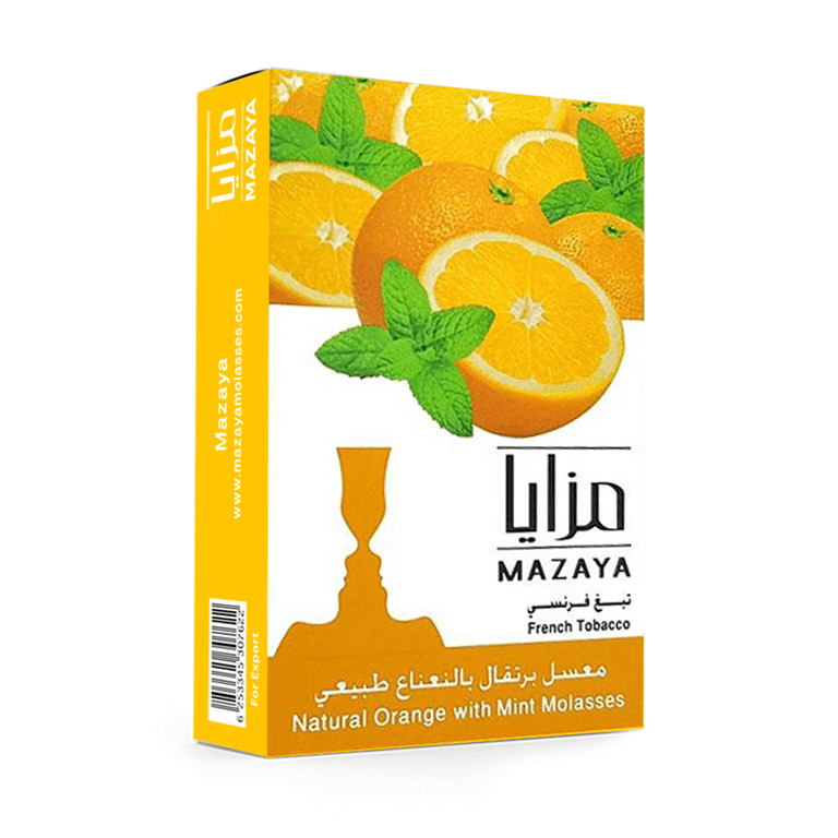 Mazaya Shisha Tobacco Orange with Mint