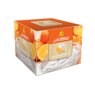 Al Fakher Shisha Tobacco Orange with Cream