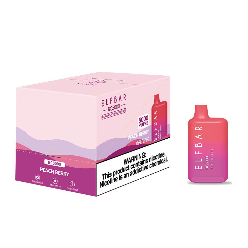 Elf Bar BC5000 5000 Puffs Disposable Vape - 10-Pack
