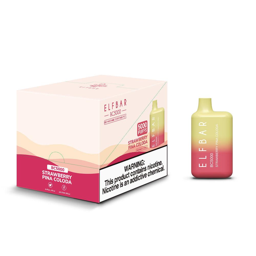 Elf Bar BC5000 5000 Puffs Disposable Vape - 10-Pack