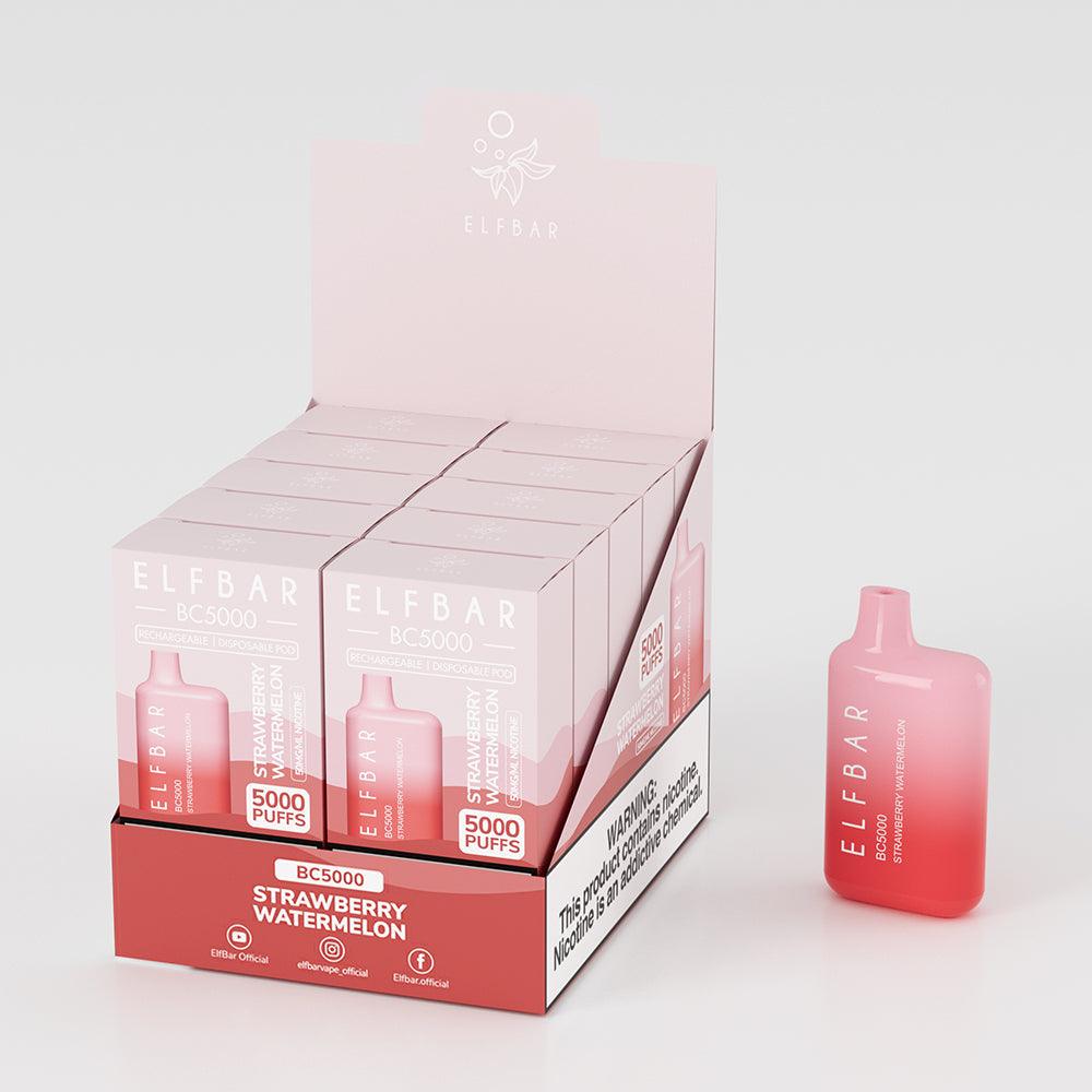 Elf Bar BC5000 5000 Puffs Disposable Vape - 10-Pack