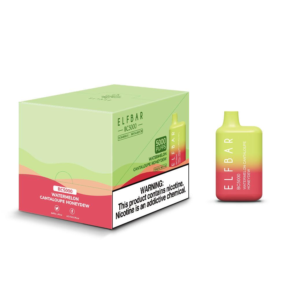 Elf Bar BC5000 5000 Puffs Disposable Vape - 10-Pack