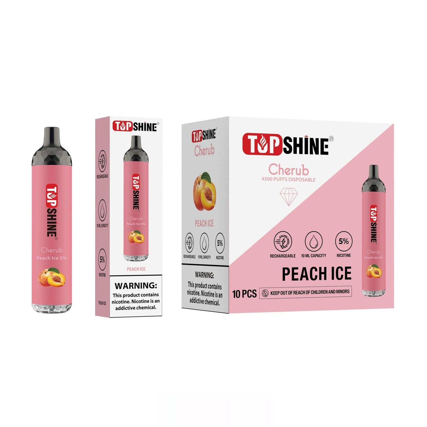 Top Shine Cherub Disposable Vape Device