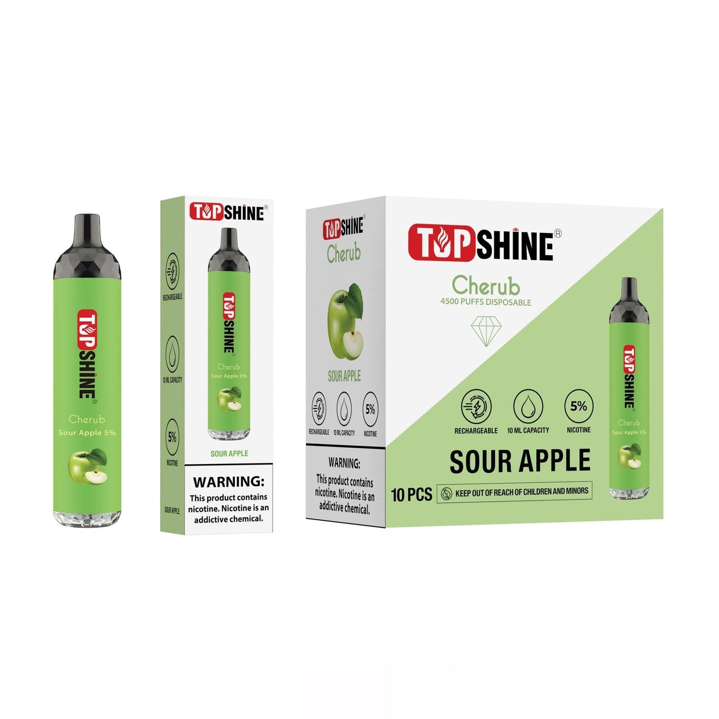 Top Shine Cherub Disposable Vape Device
