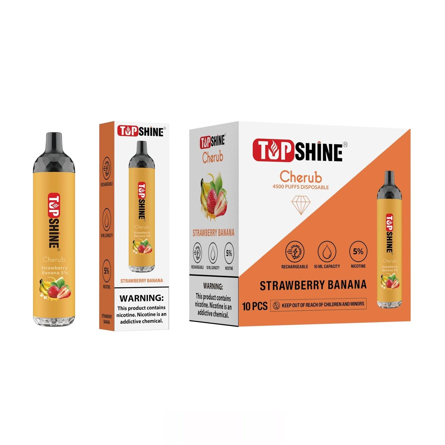 Top Shine Cherub Disposable Vape Device