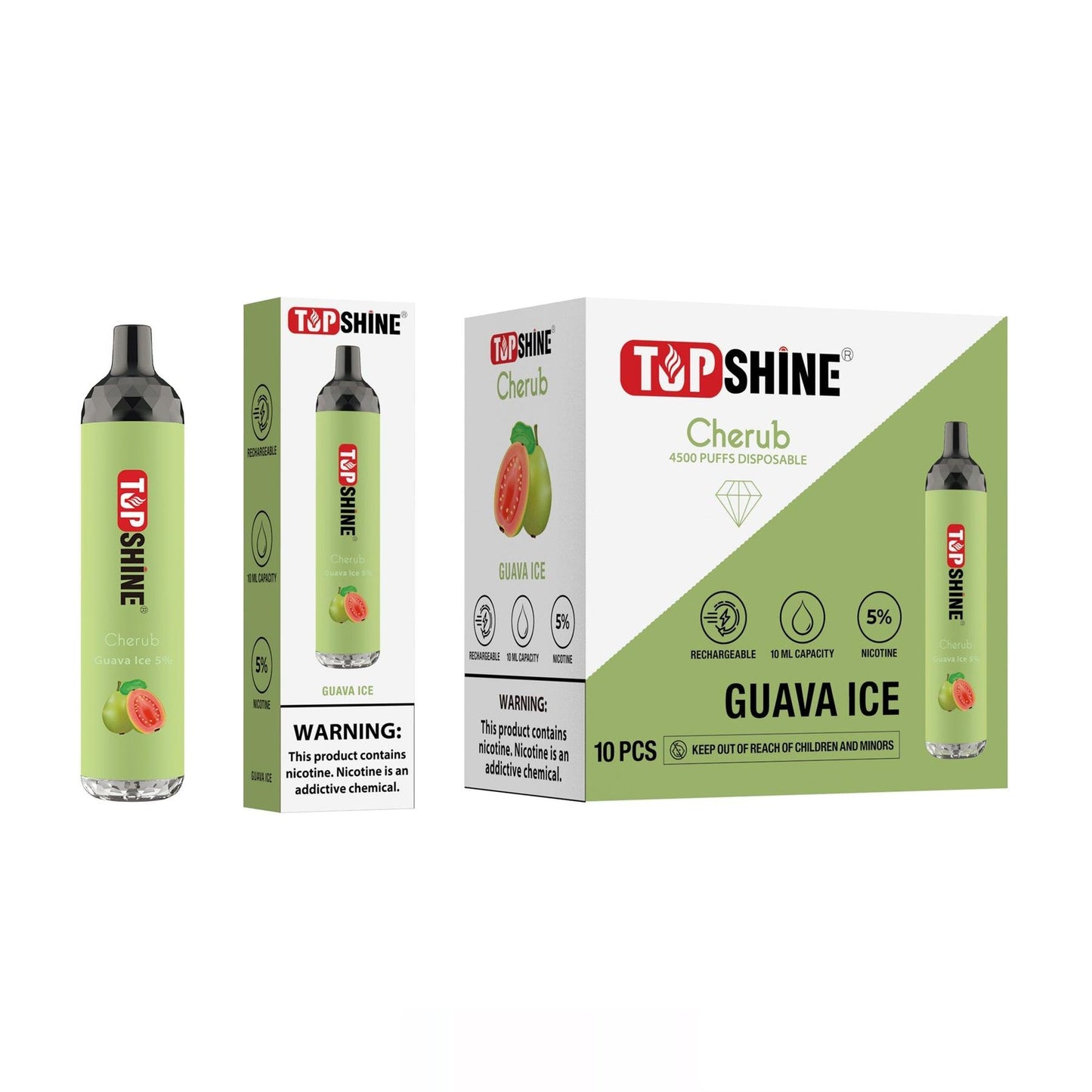 Top Shine Cherub Disposable Vape Device