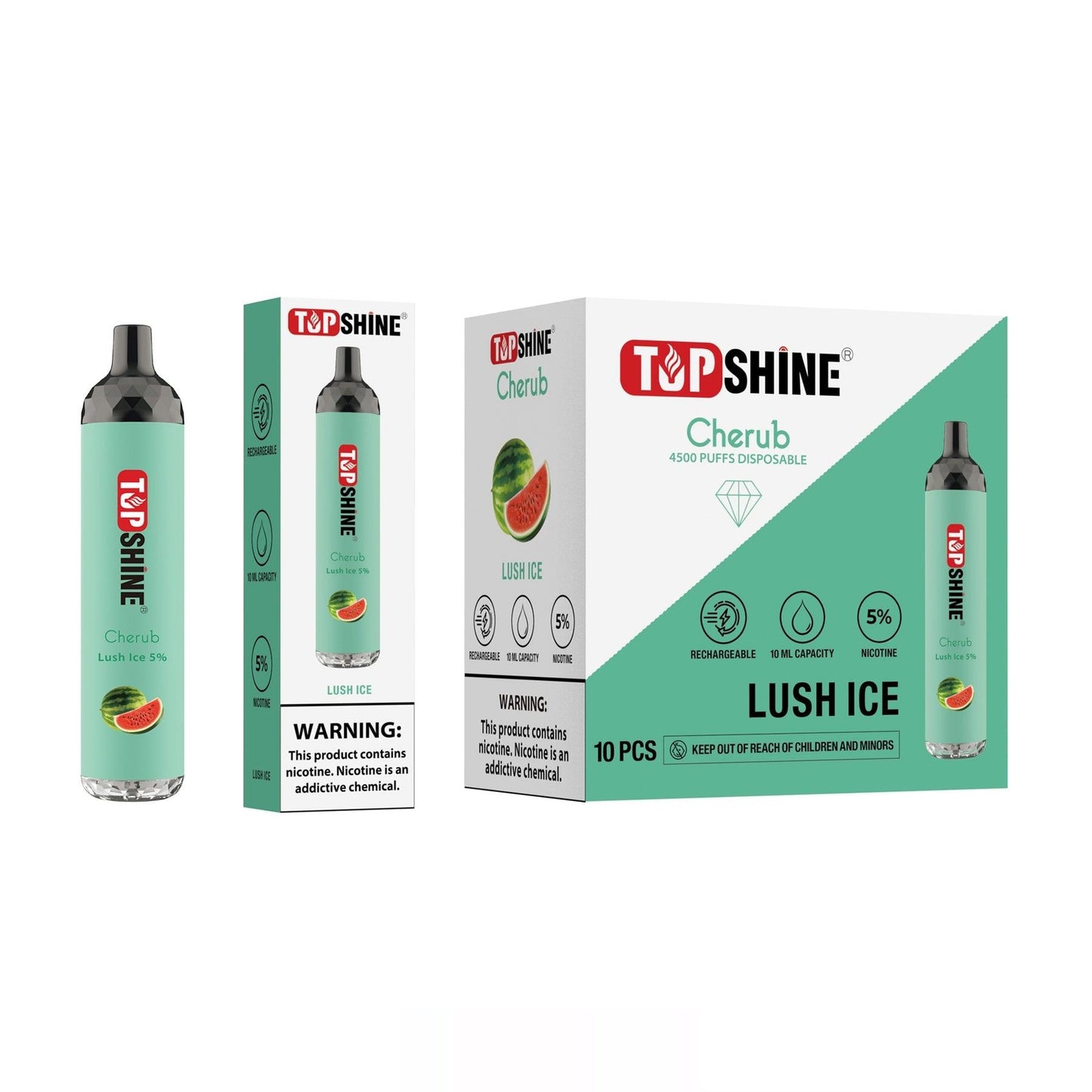 Top Shine Cherub Disposable Vape Device
