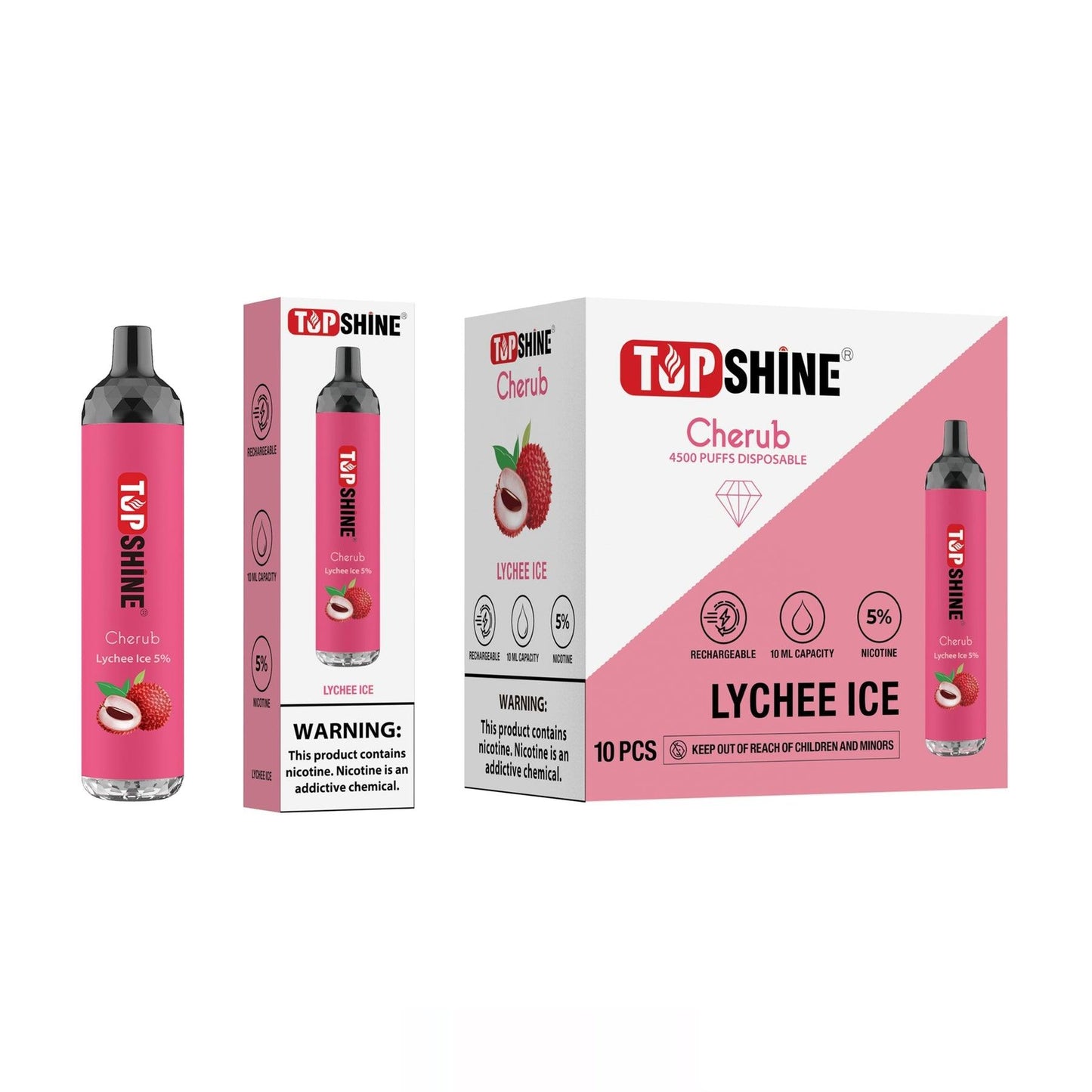 Top Shine Cherub Disposable Vape Device