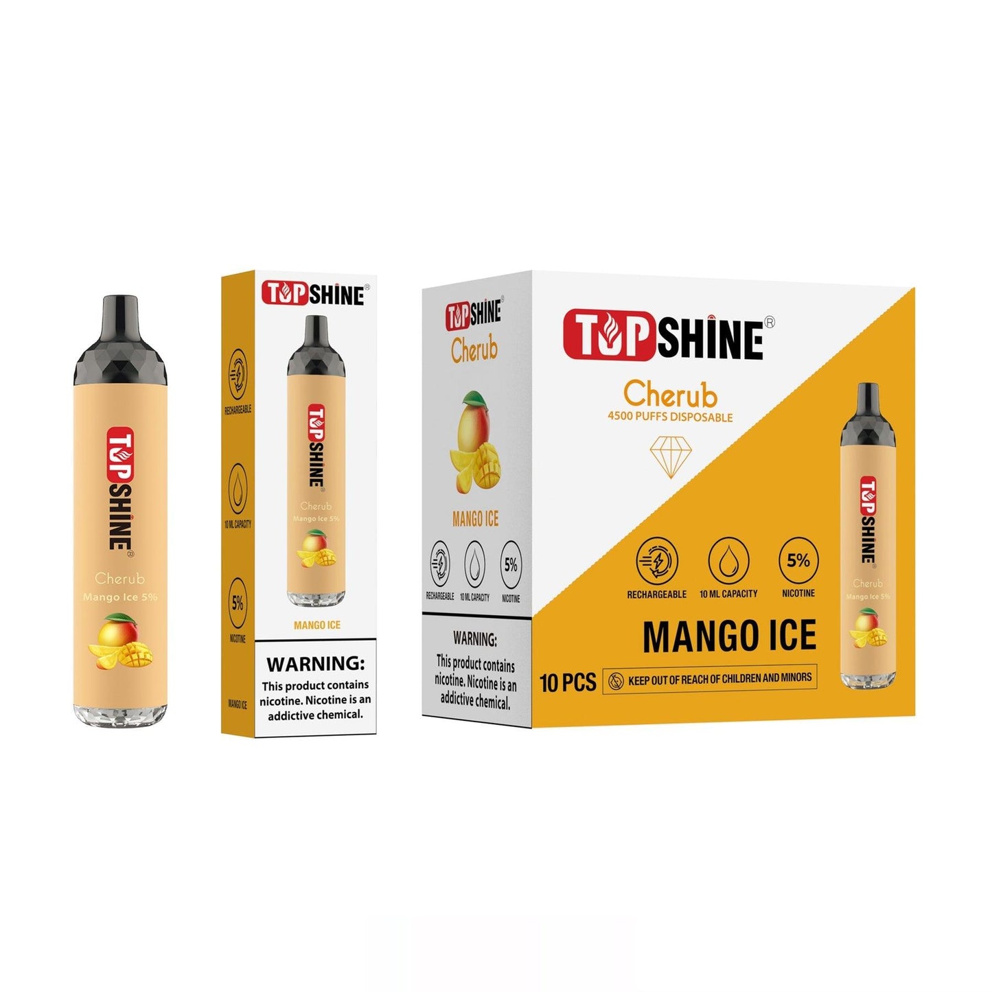 Top Shine Cherub Disposable Vape Device