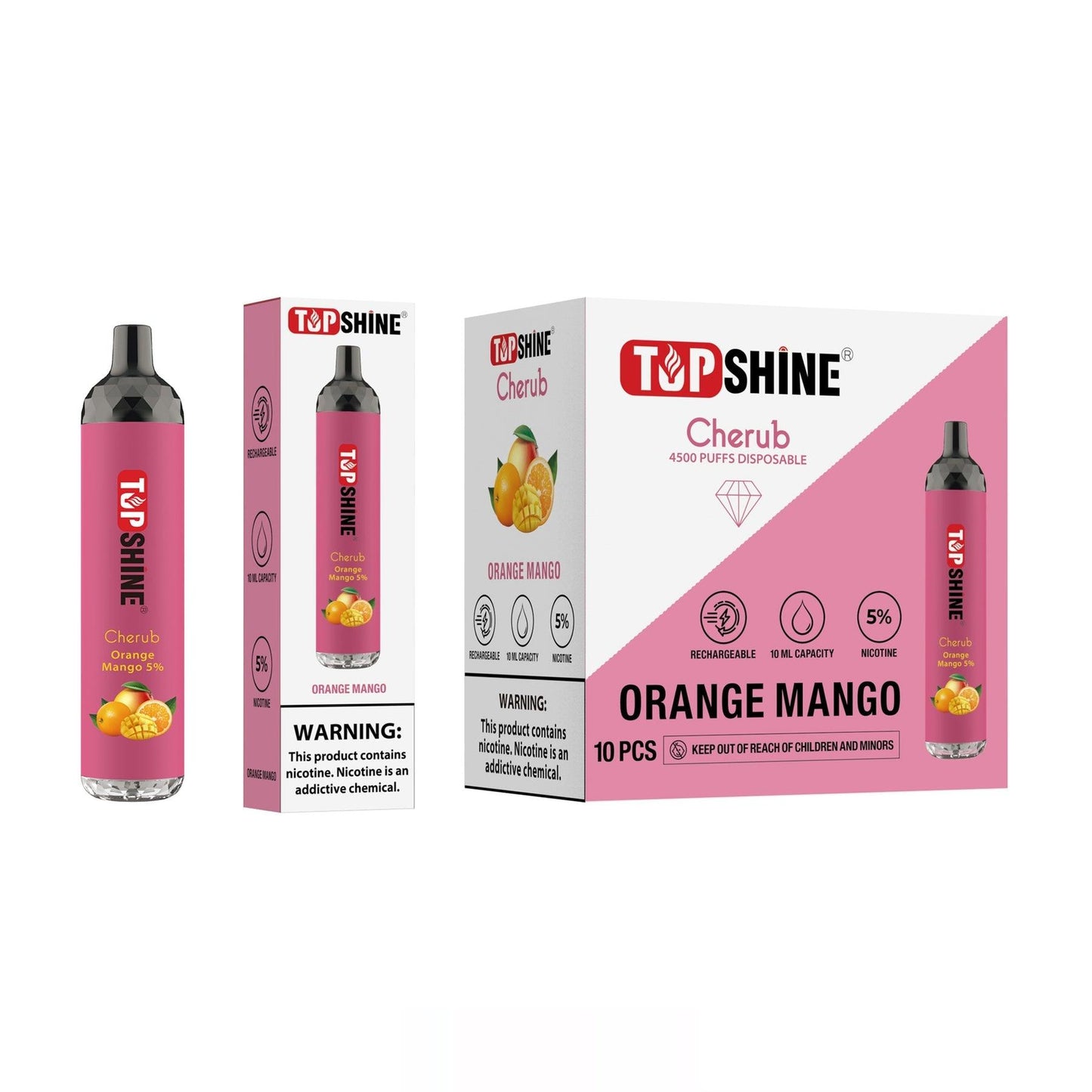 Top Shine Cherub Disposable Vape Device
