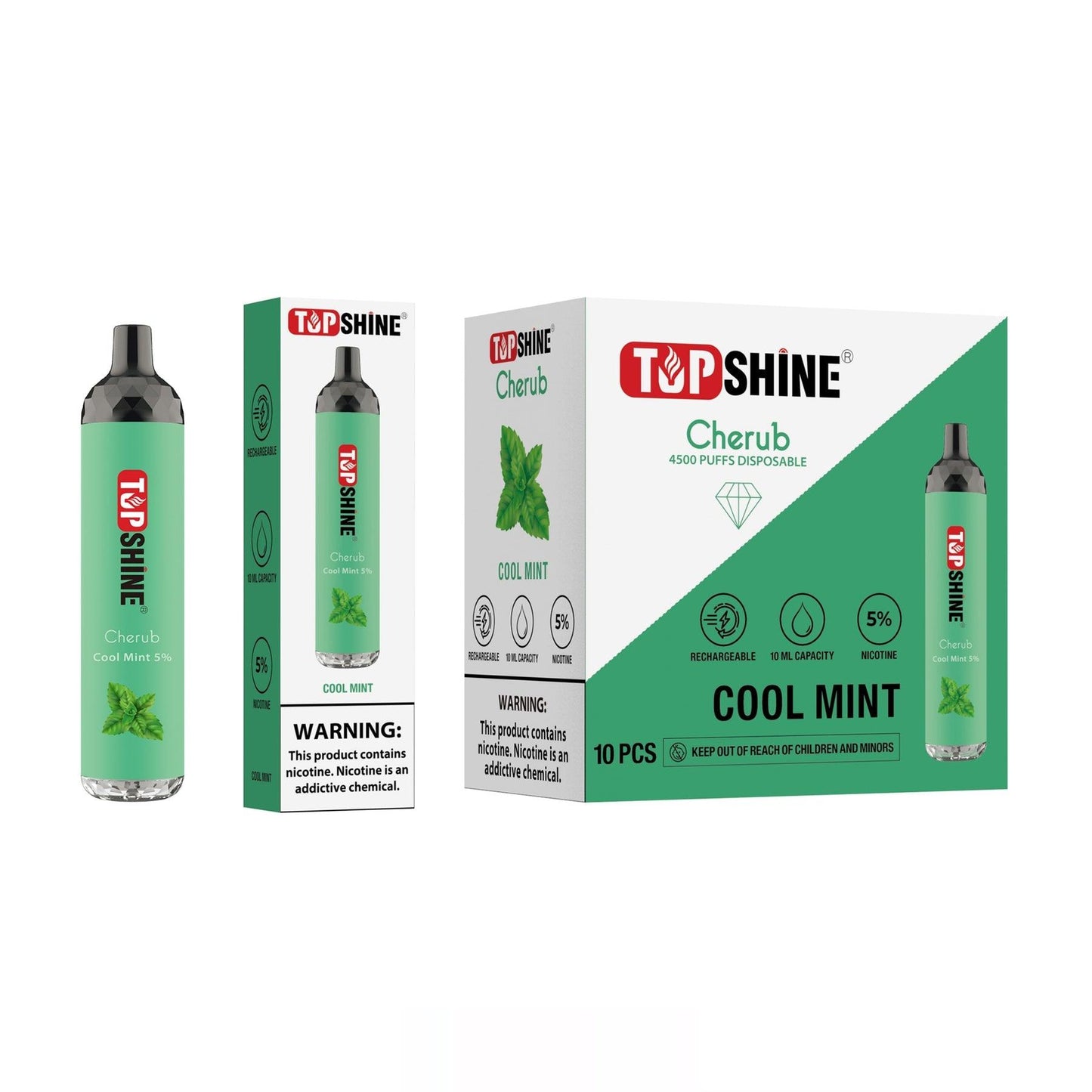Top Shine Cherub Disposable Vape Device