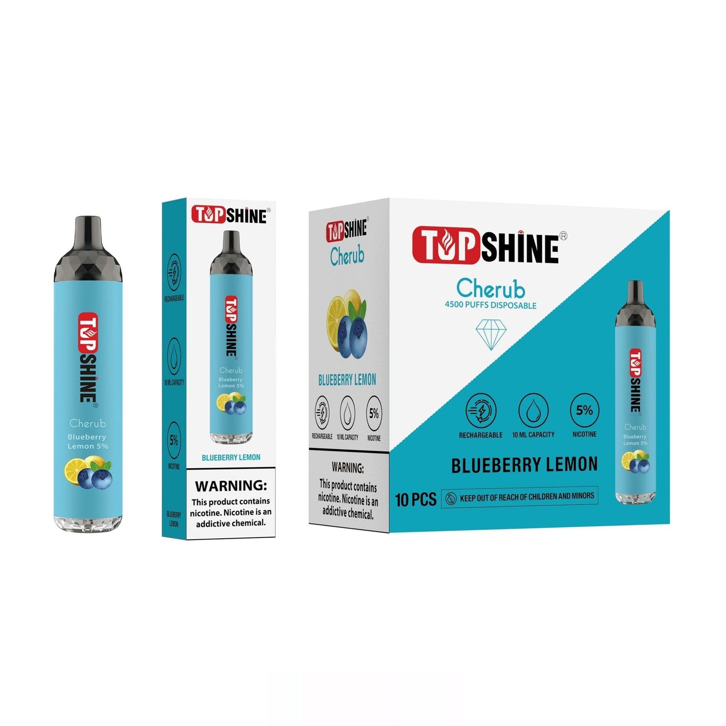 Top Shine Cherub Disposable Vape Device
