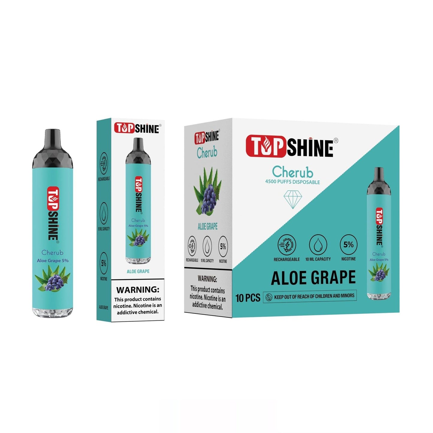 Top Shine Cherub Disposable Vape Device