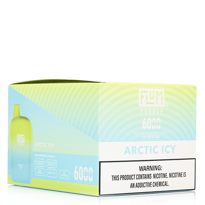 FLUM Pebble 6000 Disposable Vape - 6000 Puffs, 14ml Juice, Mesh Coil