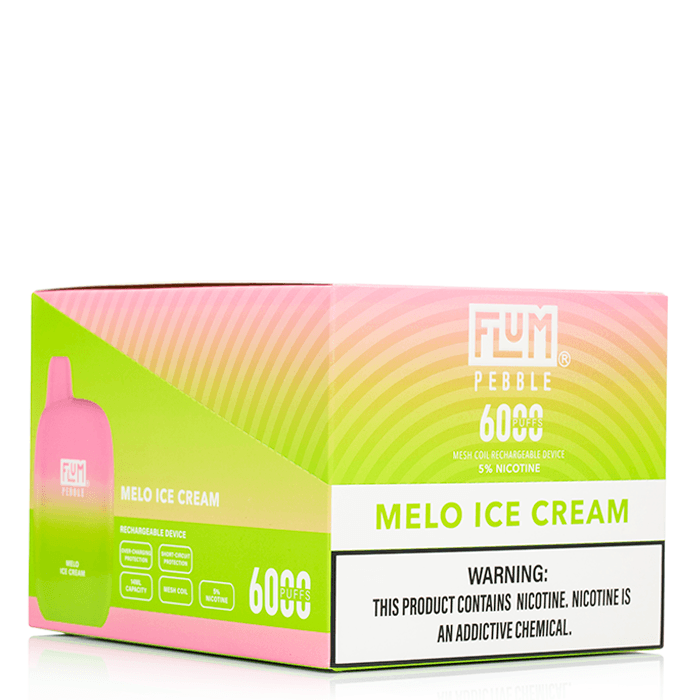 FLUM Pebble 6000 Disposable Vape - 6000 Puffs, 14ml Juice, Mesh Coil