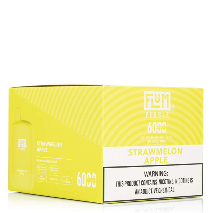 FLUM Pebble 6000 Disposable Vape - 6000 Puffs, 14ml Juice, Mesh Coil