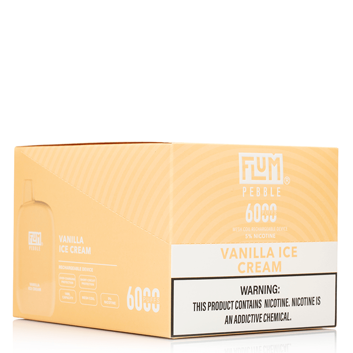 FLUM Pebble 6000 Disposable Vape - 6000 Puffs, 14ml Juice, Mesh Coil