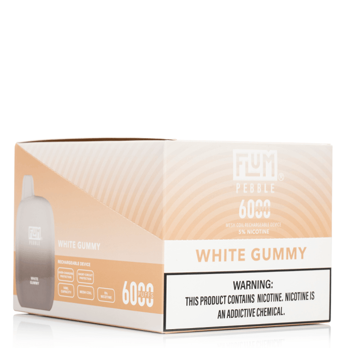 FLUM Pebble 6000 Disposable Vape - 6000 Puffs, 14ml Juice, Mesh Coil