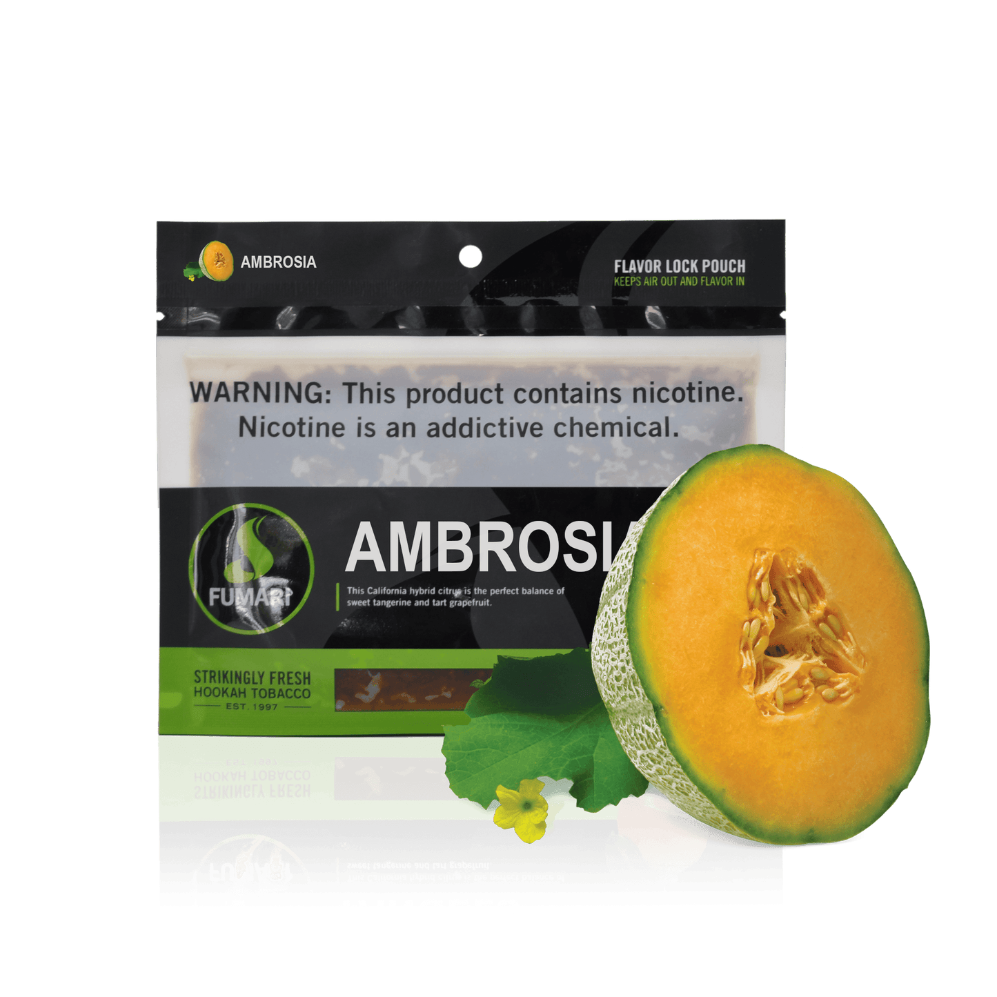 Fumari Shisha Tobacco Ambrosia - Rich Flavor & Aroma [100g/Kilo Size]