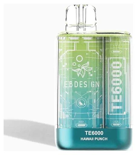 Elf Bar TE 6000 Disposable Vape Device - 550mAh Battery, 10.3mL E-Liquid Capacity