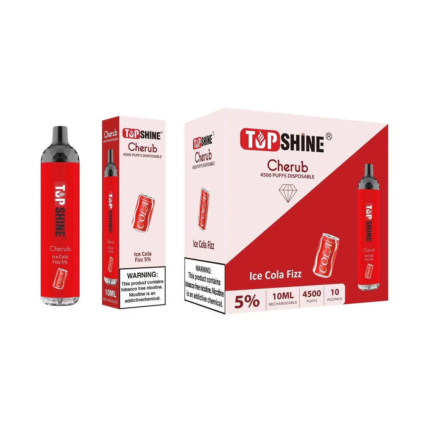 Top Shine Cherub Disposable Vape Device