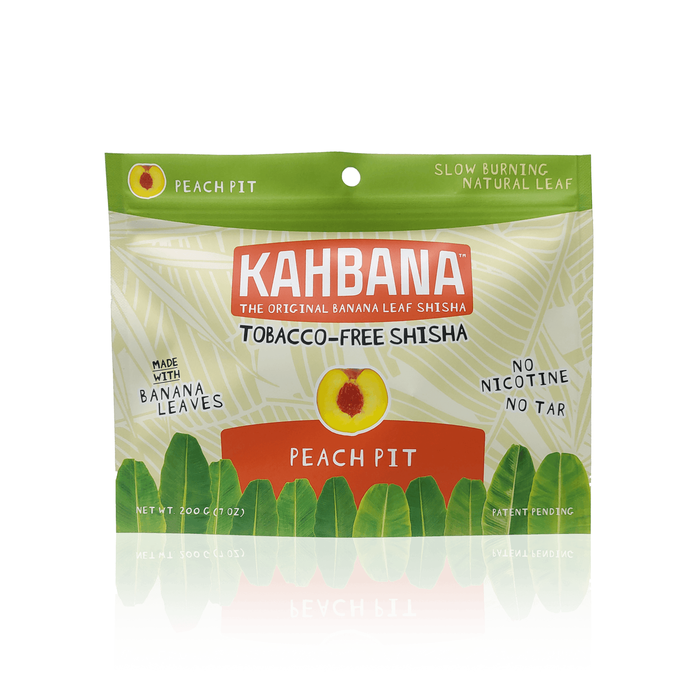 KAHBANA Original Banana Leaf Shisha Peach Pit