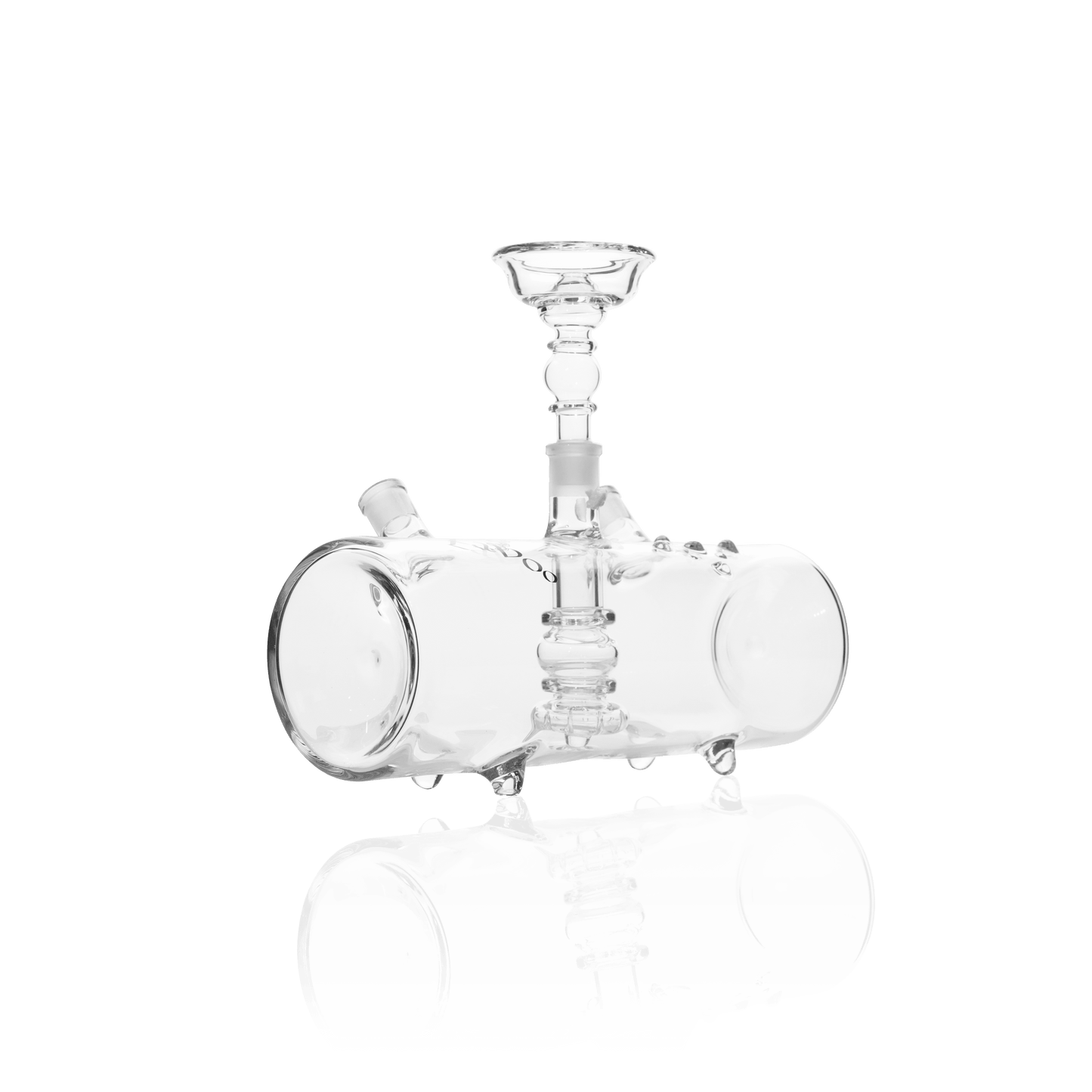 Lavoo MP5X Glass Hookah: Tabletop Smoking with Huge Clouds!