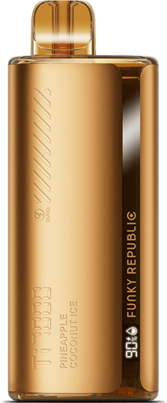 Funky Republic Vape Ti7000 - Powerful 50W Mod with Stainless Steel Body & 2000mAh Battery