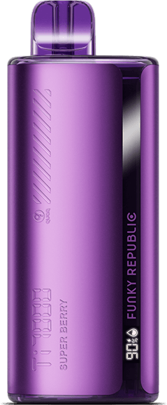 Funky Republic Vape Ti7000 - Powerful 50W Mod with Stainless Steel Body & 2000mAh Battery