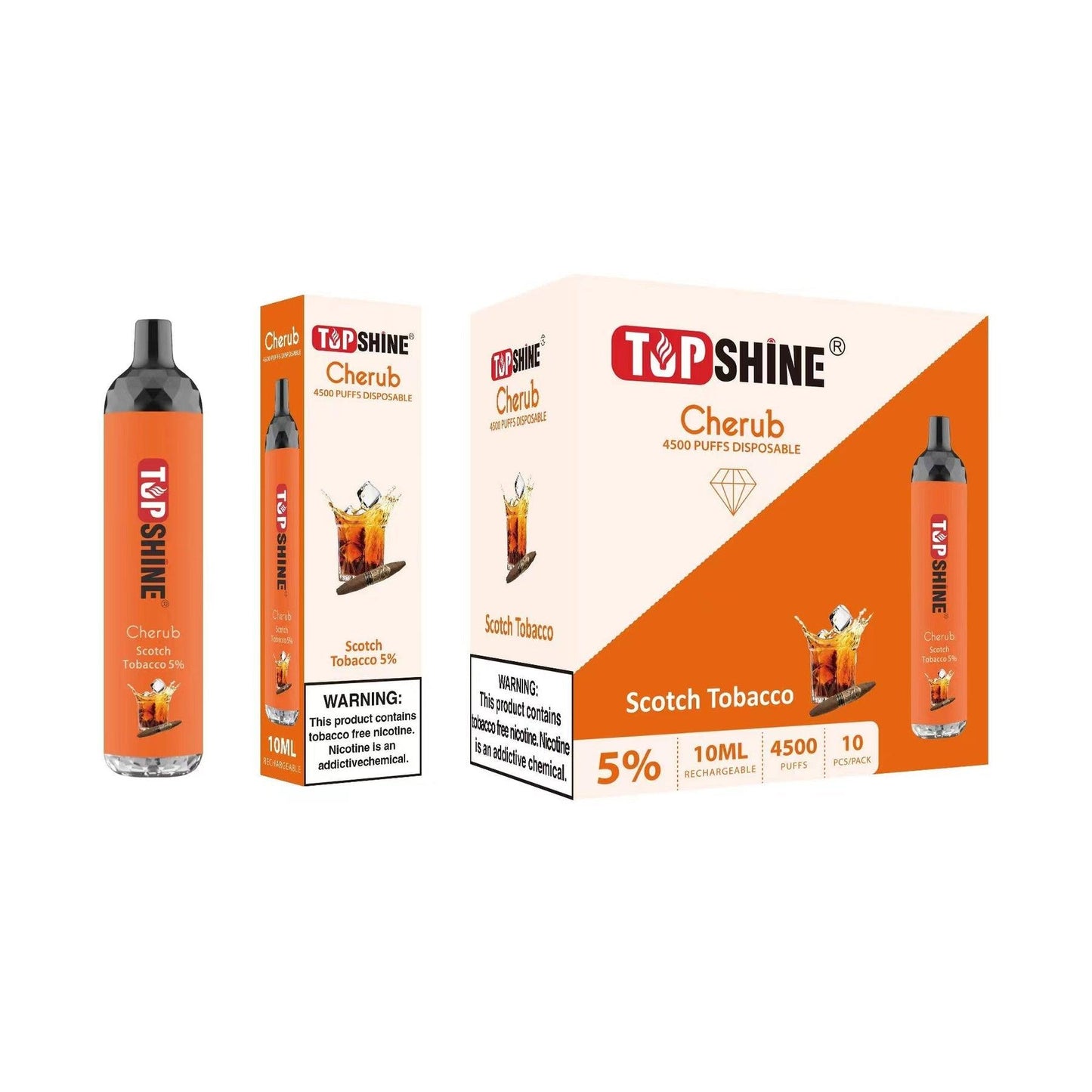Top Shine Cherub Disposable Vape Device